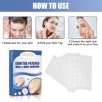 144pcs Wart Remover Patches, Portable Skin Tag Removal Patches Clear Remover Stickers for Drying Out and Falling Away - Image 7