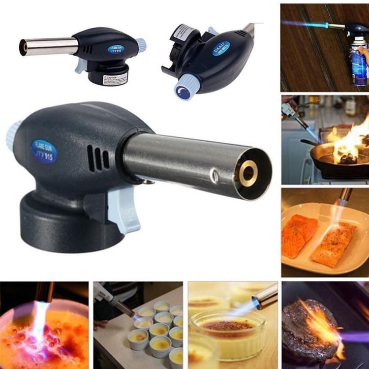 6JVcLassen Gas Brander Vlam Gas Torch Flame Gun Soldeerlamp Koken Solderen Butaan Zelfontbranding Gas Brander Aansteker 2.jpg