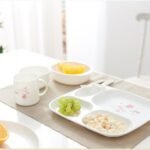 6Pcs Set Cartoon Baby Feeding Bowl Plate Dishes Fork Spoon Cup Children Tableware Set Infant Separationaqaq 1.jpg