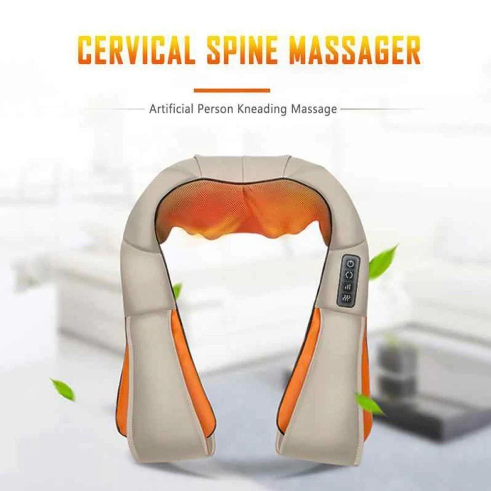 Electrical4DshawlElectricShiatsuneckShoulderMassagerBackNeckmassagerofneckkneadingInfraredCarHomeUseMachine 1.jpg