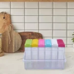 IS1b6Pcs Spice Shaker Jars W Tray Sealed Storage Bottle Seasoning Box Container Case for BBQ Cooktop scaled 1.webp