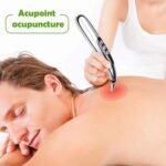 Stylo de Massage lectrique 9 intensit s soulagement de la douleur 5 t tes outil corporel jpg.jpg