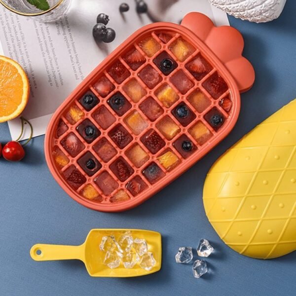 m1g3Ice Tray Ice Box Homemade Complementary Food Make Ice Hockey Artifact Small Household Quick Freezers Refrigerator.jpg