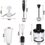 main image1Electric Blender 4 In 1 Stainless Steel Stick Hand Blender Mixer Food Processor Egg Whisk Smoothie.jpg