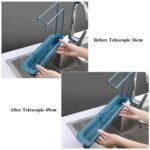 main image4Kitchen Sink Drainer Shelf Organizer Adjustable Telescopic Sink Drying Rack Sponge Towel Rugs Holder Storage Basket.jpg