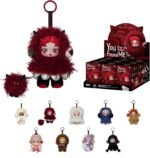 POP MART SKULLPANDA You Found Me! Series Plush Doll Pendant Blind Box Figures, Collectible Toys, Holiday Birthday Gifts for Girlfriend Daughter Girls and Boys, Single Box