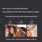 Straightening Iron | 4 Temperature Levels Anti-Wrinkle for Styling Maximum Shine of Reduced Risottis for Home Travel, Smooth and Shiny Hair - Image 5