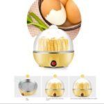Electric Egg Poacher Steamer, 7 Egg Capacity, Multi-Function Egg Boiler - Image 7