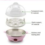 Electric Egg Poacher Steamer, 7 Egg Capacity, Multi-Function Egg Boiler - Image 3