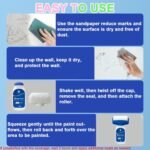 White Paint for Walls,Paint with Roller,Wall Repair Rolling Brush,Fast-Drying & Water-Based White Wall Paint,Integrated Paint Roller Kit,Wall Filler Paint Covers Graffiti,Stain,Scratch,Patch Repair - Image 11