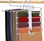Multifunctional Wardrobe 5 Layers Pants Storage Rack Hangers Holders / KN-366 - Image 7