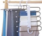 Multifunctional Wardrobe 5 Layers Pants Storage Rack Hangers Holders / KN-366 - Image 11